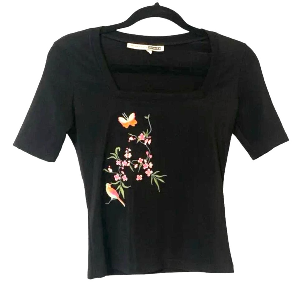 Necessary Object Embroidered Top - image 1